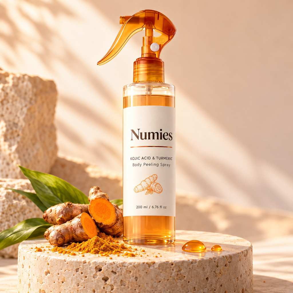 Peel Shot — Spray exfoliant corps à l'acide kojique & curcuma