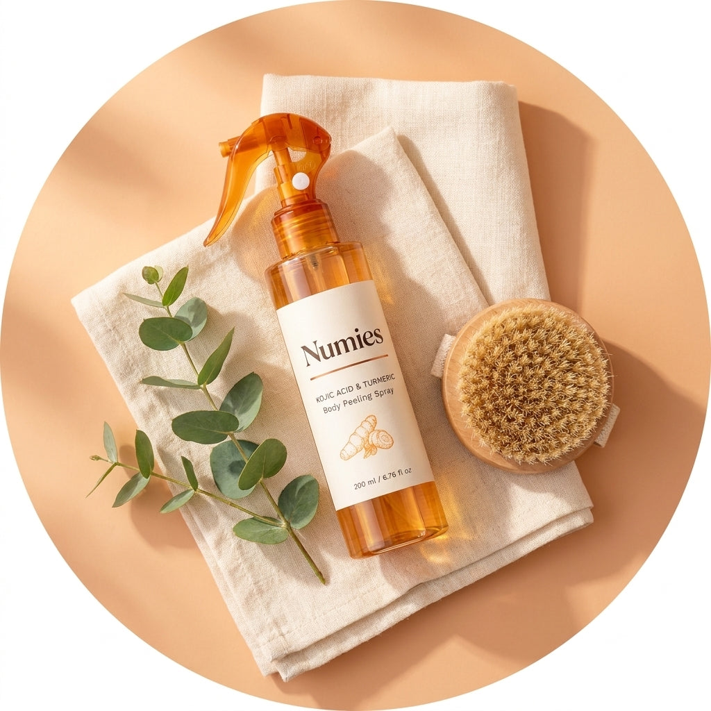 Peel Shot — Spray exfoliant corps à l'acide kojique & curcuma